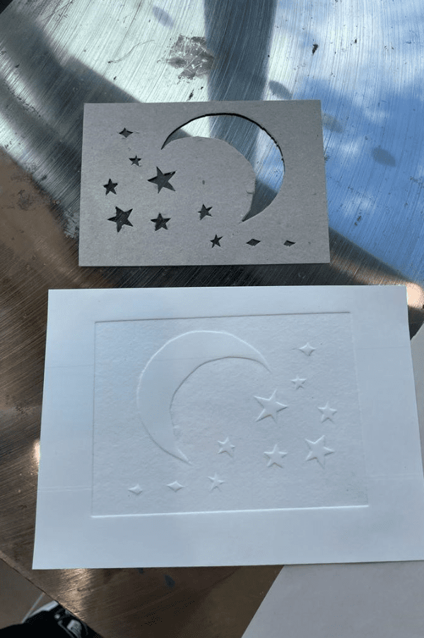Create your own Christmas Card: Embossing and Debossing Workshop